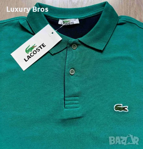 Мъжки тениски Lacoste, снимка 3 - Тениски - 55624360