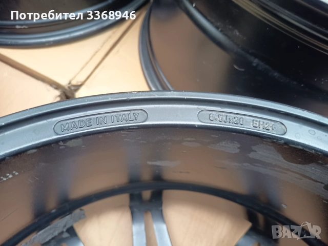 Джанти BMW F серия 20" 5x120 спорт пакет, снимка 12 - Гуми и джанти - 54479790