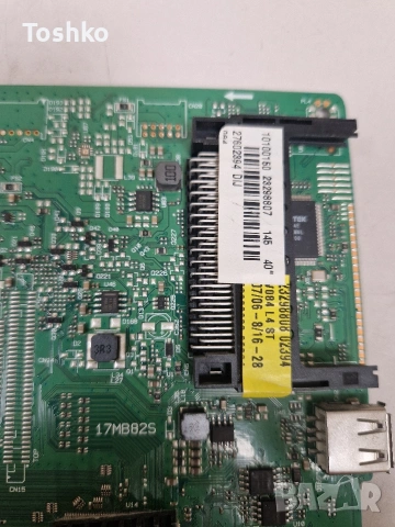 TELEFUNKEN T40FX275DLBPX MAIN BOARD 17MB82S 23298807 POWER BOARD 17IPS12 PANEL VES400UNDS-2D-N11, снимка 2 - Части и Платки - 55091935