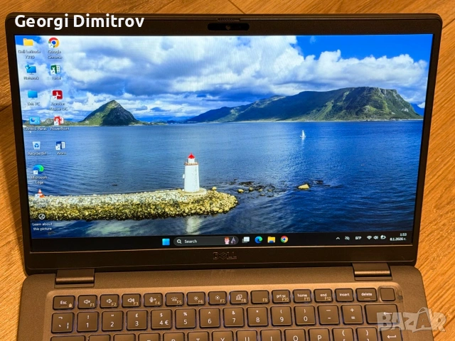 Dell Latitude 7310 Intel i5-10210U/8RAM DDR4/NVMe 256GB/Intel UHD Graphics/Full HD/отличен, снимка 3 - Лаптопи за работа - 54982469