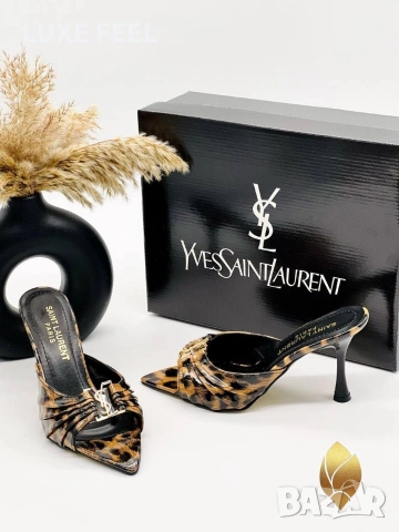 Yves Saint Helens 💎Дамски Чехли 36-41н. , снимка 2 - Чехли - 54213501