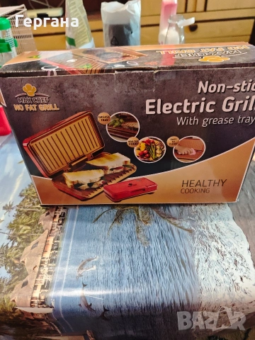 незалечващ грил NO FAT GRILL, снимка 3 - Скари - 54989090