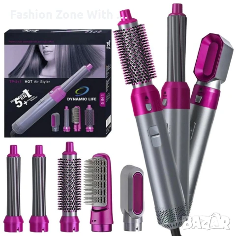 Сешоар. Уред за коса TP-5+1 HOT Air Styler 