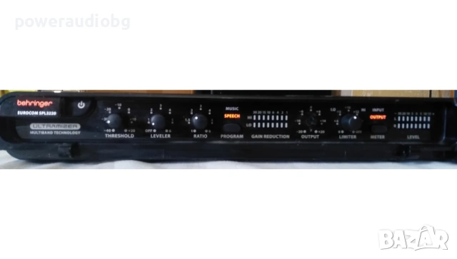 Behringer Eurocom SPL3220 Stereo Multi-band Sound Processor, снимка 9 - Ресийвъри, усилватели, смесителни пултове - 54906105