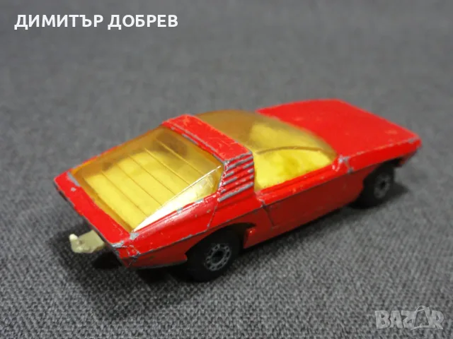 СТАРА РЕТРО МЕТАЛНА КОЛИЧКА VAUXHALL GUILDSMAN MATCHBOX ENGLAND, снимка 4 - Колекции - 55644685