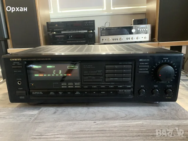 Стерео рисивър / Усилвател Onkyo TX-7830 – Отлично състояние, снимка 3 - Ресийвъри, усилватели, смесителни пултове - 55498559