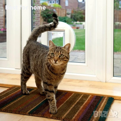 SureFlap - Sure Petcare Микрочип врата за котки, бяла, сканира идентификацията на домашния любимец , снимка 3 - Други стоки за дома - 54987494