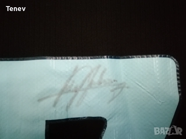 Lazio Anderson мачова оригинална фланелка тениска с автограф Лацио Macron , снимка 6 - Тениски - 42260942