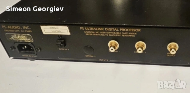 Ps Audio Ultralink Dac Ultra Analog, снимка 5 - Други - 54455888