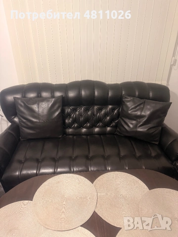 Диван с фотьойли