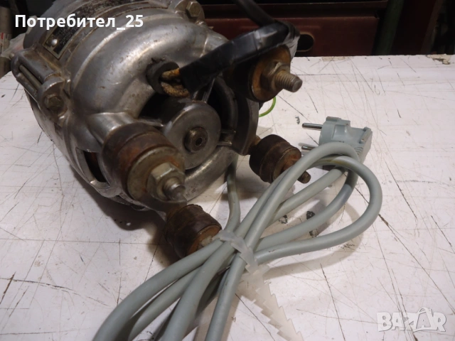 Монофазен ел. мотор 180W- 1350 об/мин., снимка 5 - Електродвигатели - 54722040