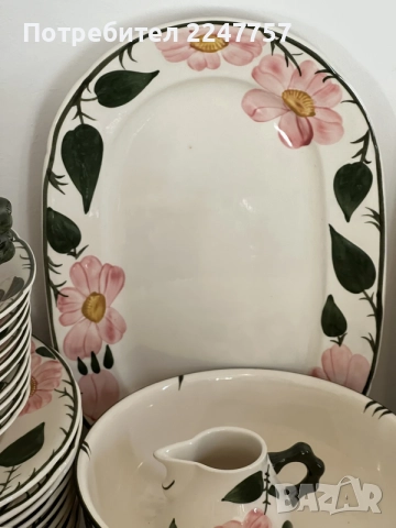 Професионален комплект Villeroy & Boch "Wildrose" – 92 части, снимка 9 - Сервизи - 55439281