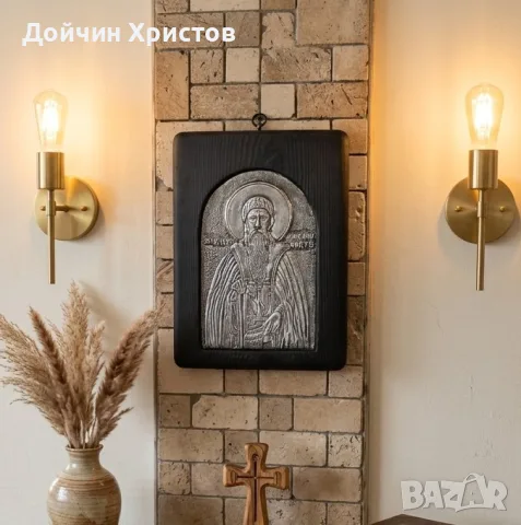 Свети Иван Рилски Чудотворец , снимка 3 - Икони - 55659756