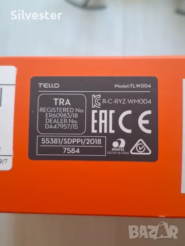 DJI Tello Drone, Model: TLW004 / Дрон / Квадрокоптер, снимка 16 - Дронове и аксесоари - 55674314