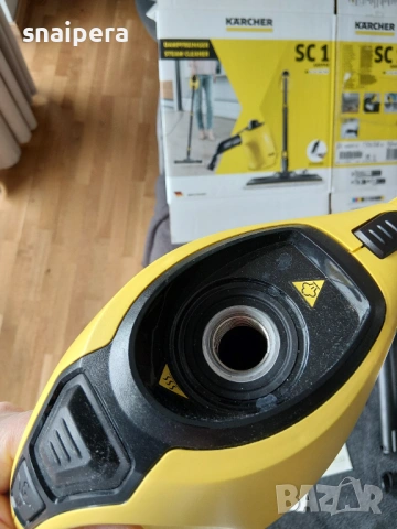 Парочистачка KARCHER SC 1, 1200W, 3 bar, 250 мл, 5 м, снимка 8 - Парочистачки и Водоструйки - 54494769