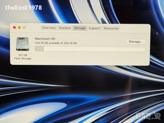 MacBook Pro 13 Retina`Core i5-5257U/8GB RAM/256GB SSD/Бат 10ч/89% Здраве, снимка 7 - Лаптопи за работа - 54932989