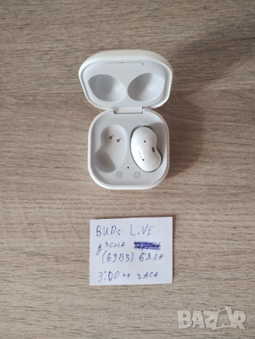 Samsung Galaxy Live SM-R180 зарядна кутия и лява слушалка