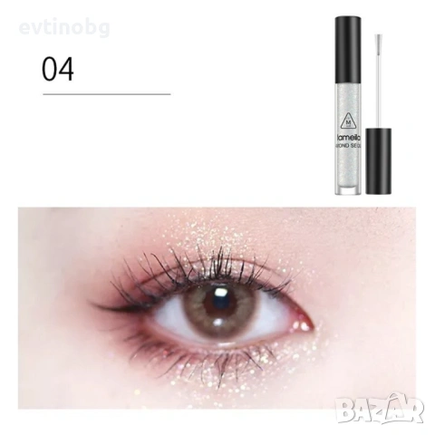 Блестящи течни сенки за очи в четири различни цвята HZS279, снимка 4 - Други - 54100275