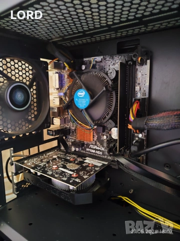 Компютър i5 7500t, GTX 1650 4GB, RAM 16GB DDR4, снимка 2 - Геймърски - 54691232