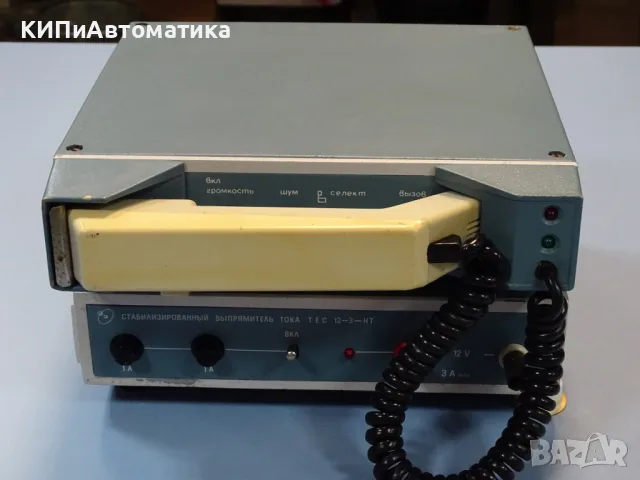 ретро радиостанция електрон(клен) АКП 70М с оригинално захранващо ТЕС12-3-НТ, снимка 2 - Други - 55442269