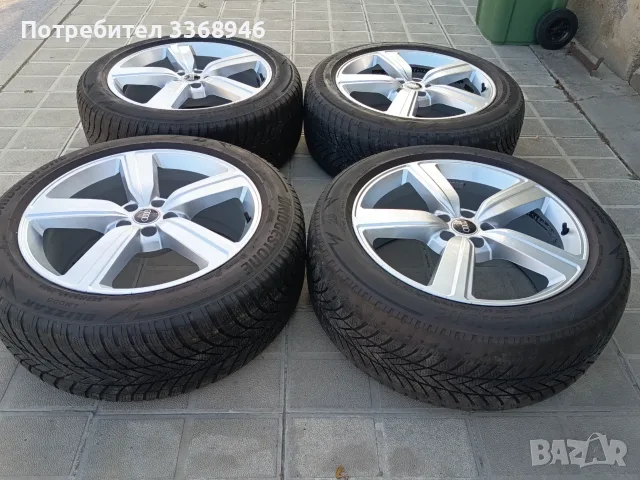 ОРИГИНАЛНИ ДЖАНТИ AUDI 20" 5X112 с гуми 255/50/20 Ауди Q5 SQ5 Q7 Q8 Etron, снимка 9 - Гуми и джанти - 55365050