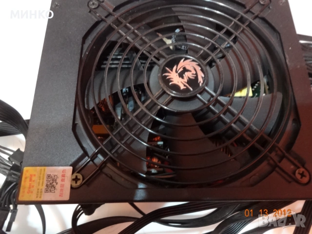 GREAT WALL GW-EPS1250DA(90+) 1250W 80plus gold, снимка 4 - Захранвания и кутии - 54542146