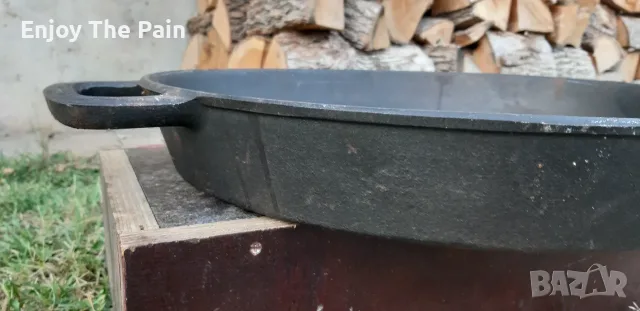 Чугунена тава %55cm, снимка 4 - Обзавеждане на кухня - 55607570