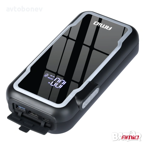 Устройство за бързо стартиране/booster/jump starter AMIO 3 in1-12V/1600A, снимка 3 - Аксесоари и консумативи - 55061579