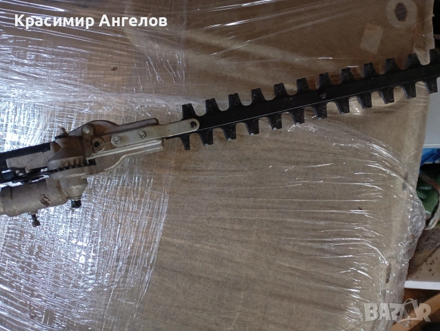 Бензинов двутактов 3 бр. тример за трева с корда,диск и храсторез , снимка 3 - Градинска техника - 54421047