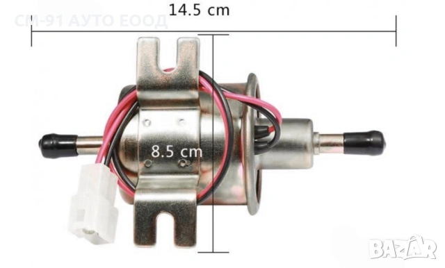 Електрическа помпа за гориво 12V, снимка 2 - Аксесоари и консумативи - 55222385