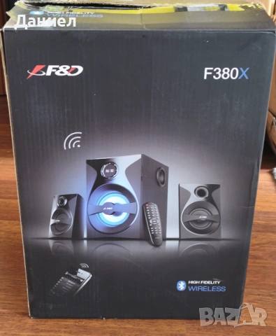 Субуфер и тонколонки Fenda F380X 2.1 70W Bluetooth, снимка 2 - Тонколони - 54802934