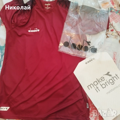 Diadora Унисекс тениска XL, снимка 2 - Тениски - 54539755