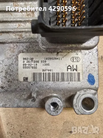 Компютър за Opel - 0261208939 / 55557932 / AW, снимка 2 - Части - 55658797
