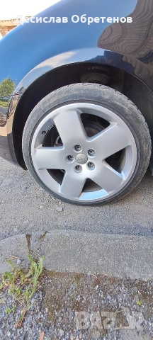 Джанти 18 5x112 Audi, снимка 4 - Гуми и джанти - 54591586