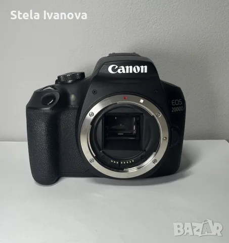 Фотоапарат Canon 2000D, снимка 3 - Фотоапарати - 55430585