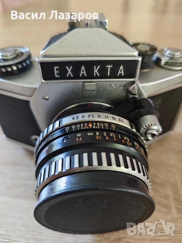 Фото апарат EXAKTA VX 1000 с обектив KARL ZEISS JENA 2.8/35, снимка 4 - Обективи и филтри - 54698174
