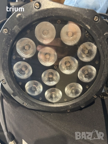 HED LIGHTING LED PAR 64 IP65 14X3W RGB .3-IN-1 QF1228