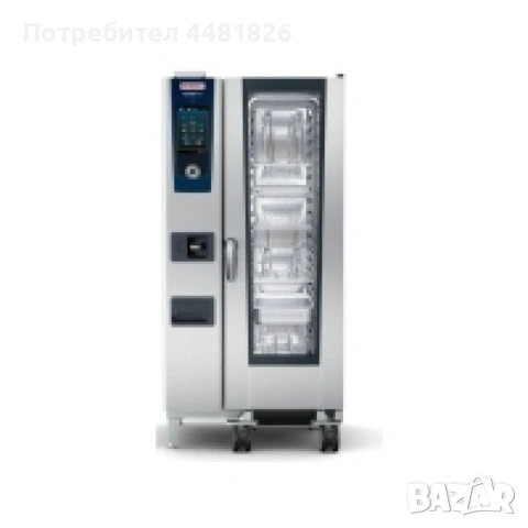 Електрически конвектомат 20×GN 1/1 с интелигентно управление и WiFi