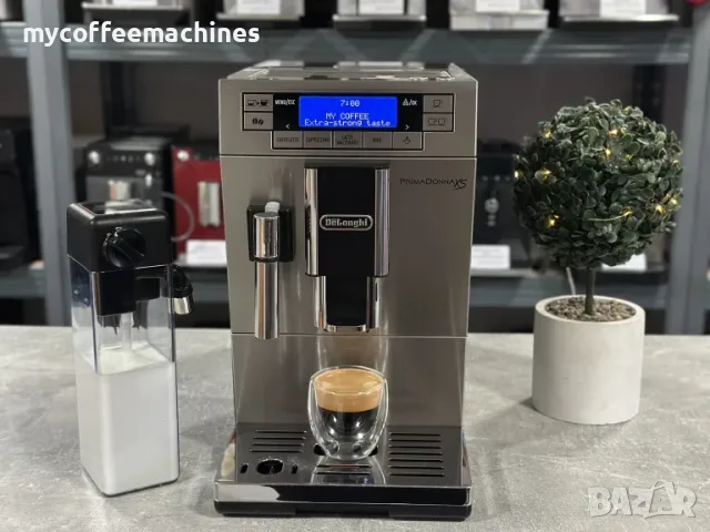 Кафемашина DeLonghi PrimaDonna XS ETAM 36.366, снимка 2 - Кафемашини - 55629356