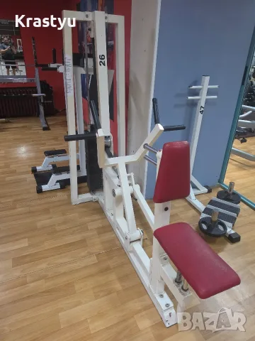 GYM 80 фитнес уред за гръб с вградени тежести 130кг
