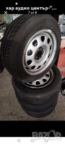 VW-Джанти с гуми 4х100/ЕТ-45/6Jx14H2,175/65/14, снимка 7 - Гуми и джанти - 54990625