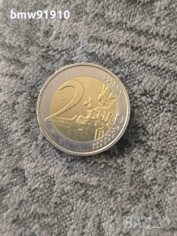 2007 Германия 2 евро, снимка 2 - Нумизматика и бонистика - 54127596