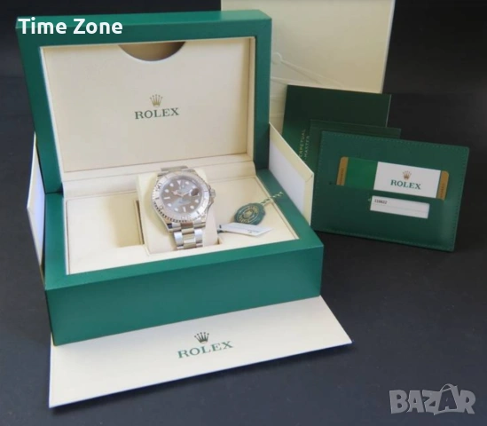 Rolex Yacht-Master 40mm Steel Dark Rhodium Dial Automatic Различни Варианти, снимка 2 - Мъжки - 54060821