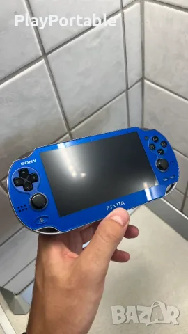 PS Vita PCH-1000 Sapphire Blue OLED Complete in Box, снимка 4 - PlayStation конзоли - 55671162