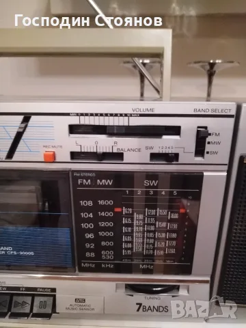 SONY CFS  3000S , снимка 3 - Радиокасетофони, транзистори - 55347523