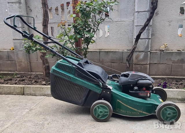Бензинова косачка MTD Turbo Technik с двигател Briggs & Stratton, снимка 2 - Градинска техника - 54556259