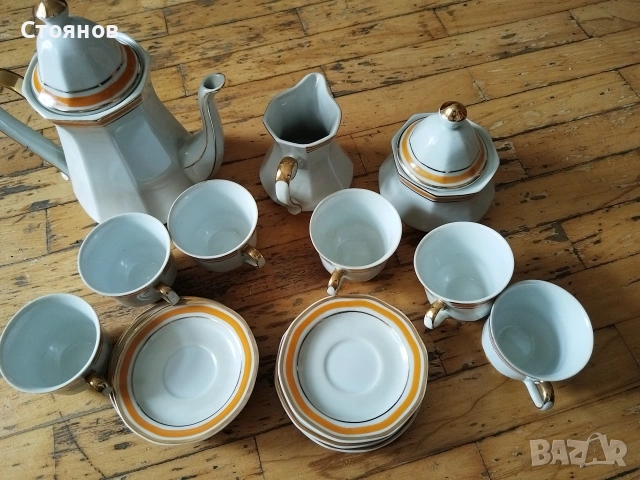 Порцеланови чаши за кафе от Соца,Китка-Нови пазар
