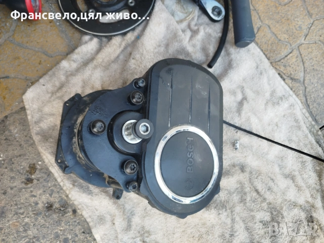 Работещ двигател за електрически велосипед колело Bosch 