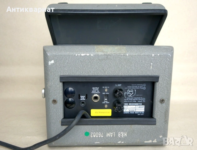 Мегаомметър (мегер) General Radio GR 1864 / USA, снимка 5 - Други инструменти - 55119605