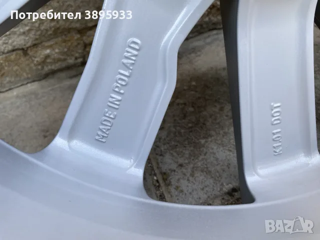 Оригиналн джанти на Audi VW Skoda Seat 17”, снимка 8 - Гуми и джанти - 55317831